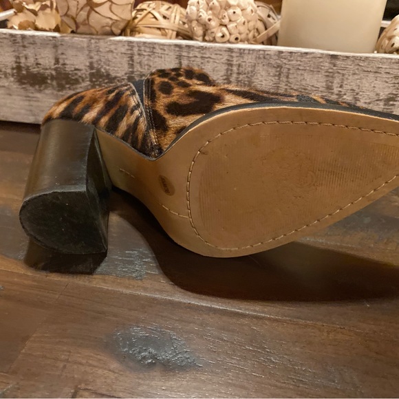 Vince Camuto ankle mohair leopard boots - Picture 3 of 10
